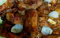 荔枝蜜糖骨 Lychee Honey Pork Ribs