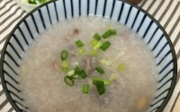 【電飯煲煮食】柴魚花生豬骨粥